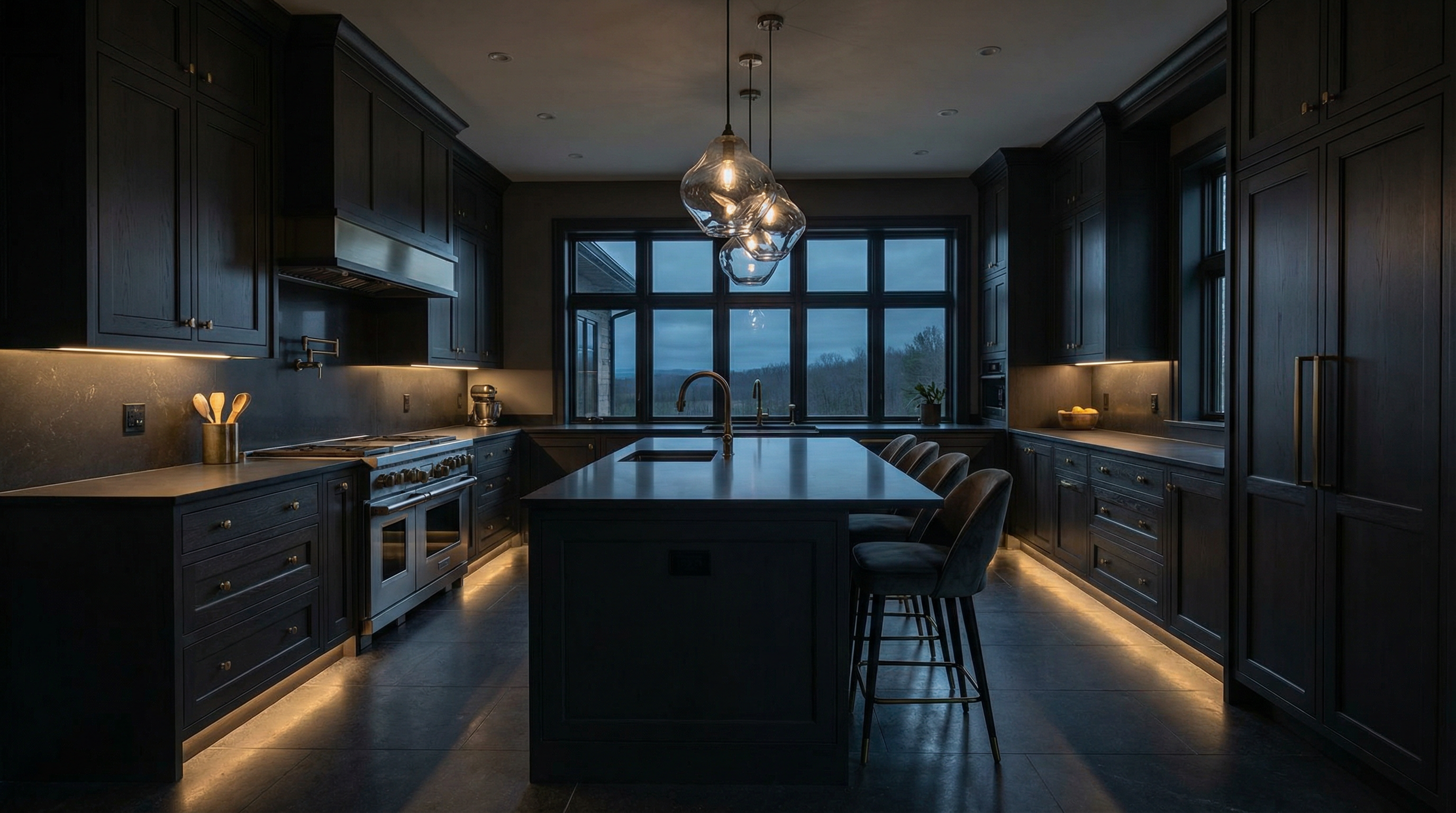 Luxury custom kitchen — Hovey Construction custom home builder Siouxland