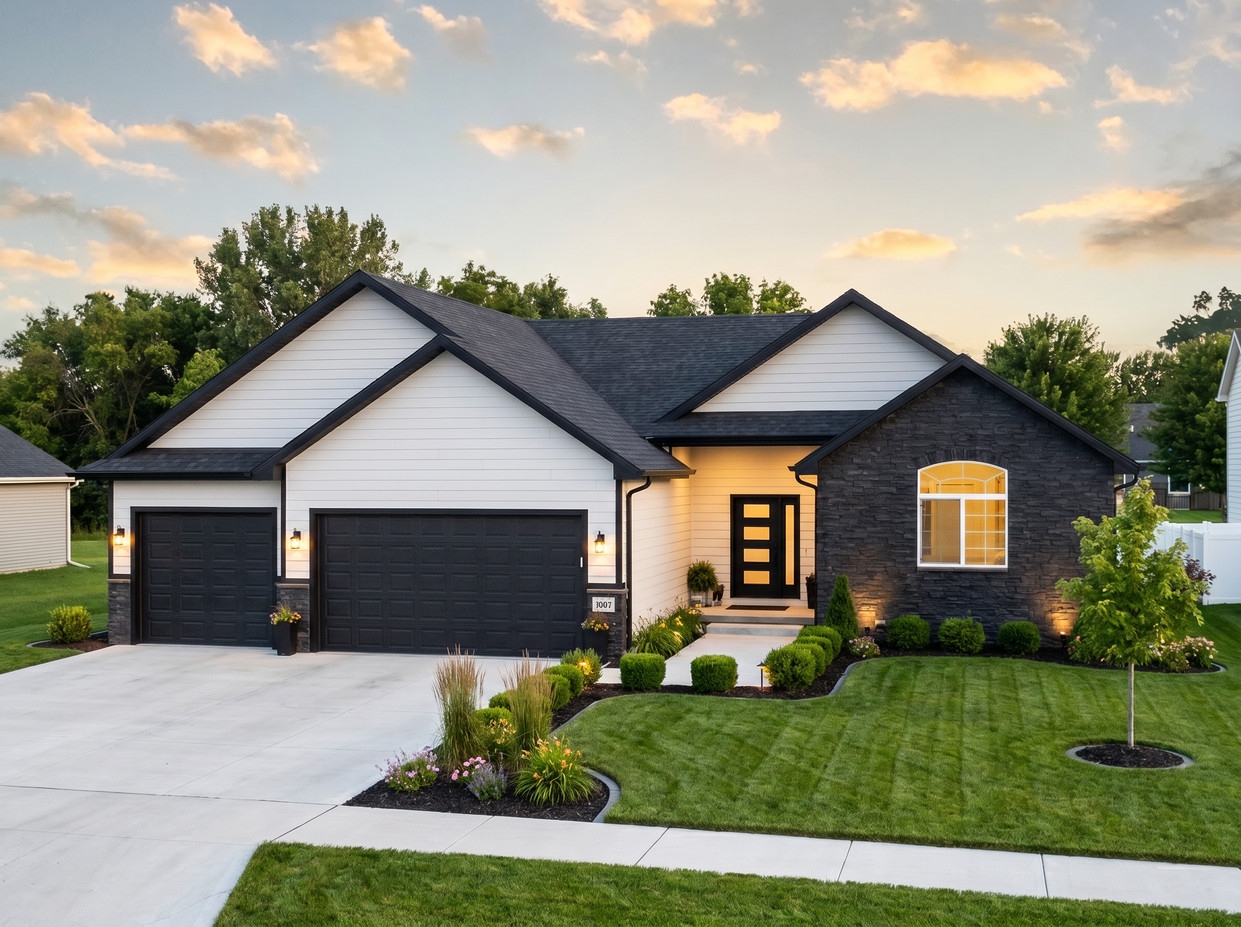 1123 E 19th Street South Sioux City NE — new construction home pending sale Hovey Construction