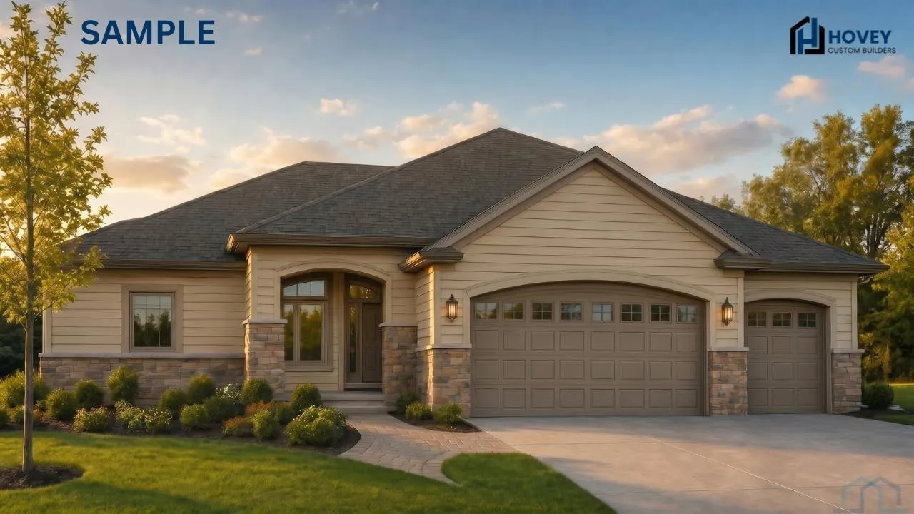 1221 Tucker Hill Drive Hinton Iowa — new construction home for sale Blackhawk Ridge Hovey Construction