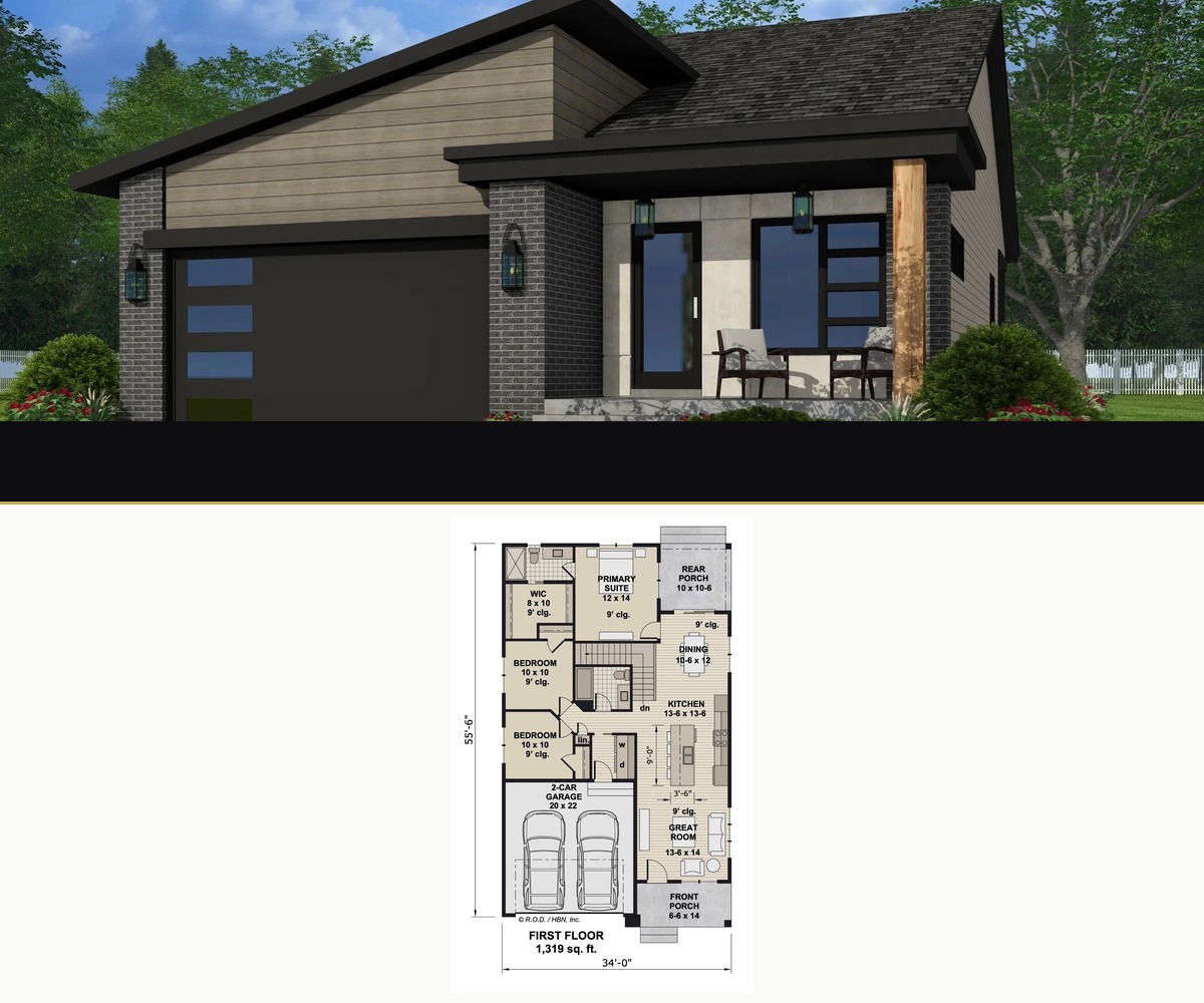 1408 Sunderland No North Sioux City SD — new construction home Union Crossing Hovey Construction