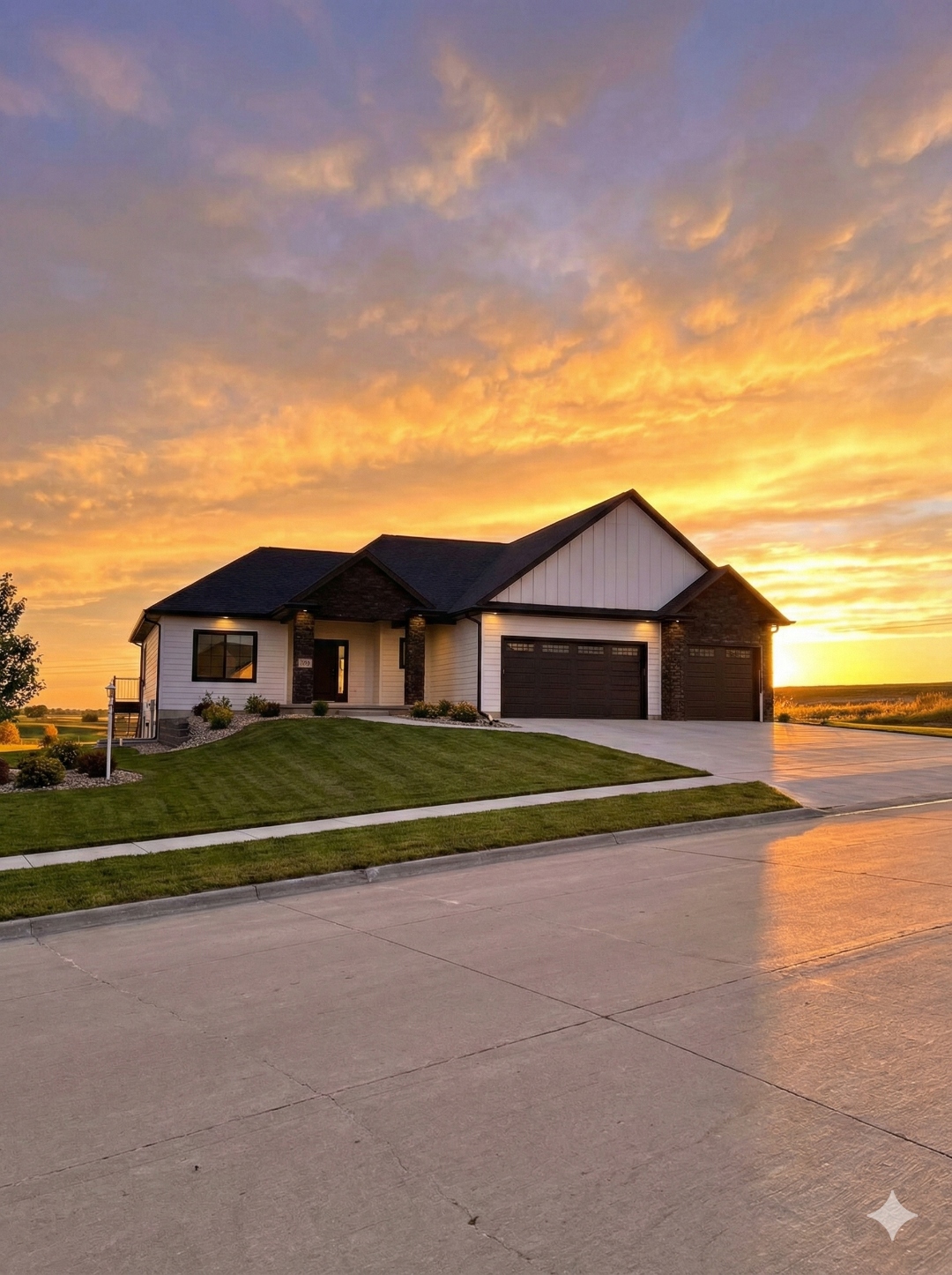Move-in ready spec home in South Sioux City NE — Hovey Construction new homes for sale